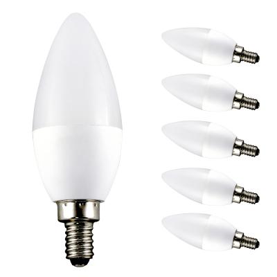 China Hotel Base E12 / E14 4W 6W Led Candelabra Light Bulbs for sale