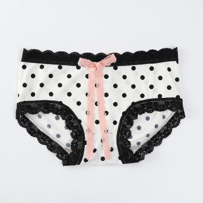 China Newest Ice Sex Antibacterial Silk Lace Sexy Panties Underwear Hollow Out Ladies Underwear Women Cute Briefs for sale