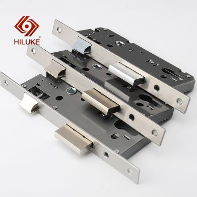 China HILUKE Square Key European Standard Lock Body 45/85mm Lock Body Motise With High Quality LB-T8545 for sale