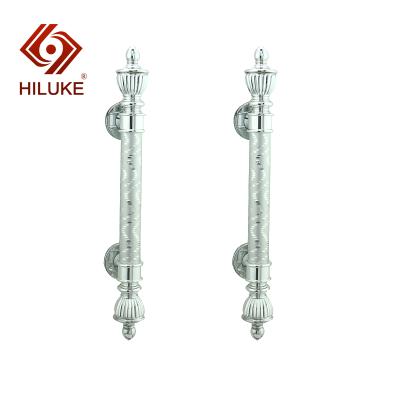 China HILUKE Home European Interior Antique Home Double Sided Pull Handle Aluminum Door Handle for sale