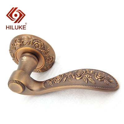 China HILUKE Door Security Lever Interior Zinc Alloy High Quality Door Handle for sale