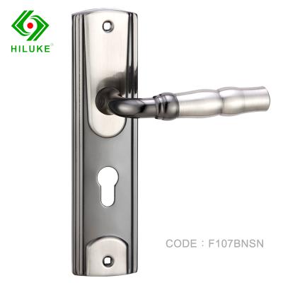 China HILUKE Wooden Door Gold Wooden Latch Sliding Safe Door Lock SC-F107 In Stock for sale