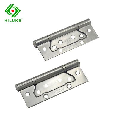 China HILUKE Durable Butterfly Door Closer Flush Hinge for sale