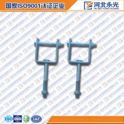 China Steel Made In China Iron Bracket Galvanized Secondary Rack / Hot Dip Tie D Insulator for sale