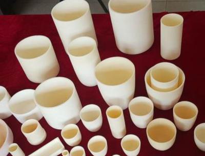 China Technical Ceramic Large High Purity Al2o3 Alumina Crucible Saggar Special Shaped for sale