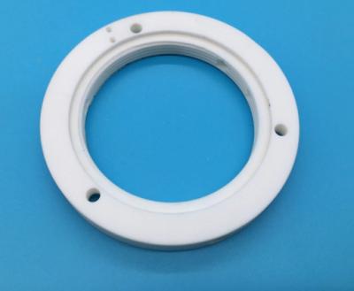 China Low Density Insulating Wearable Macor Ceramic Material Plate FLange Ring for sale