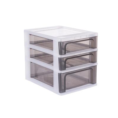 China Good Quality 3-Tier Price House Guaranteed Suitable Classic Plastic A4 Drawer for sale