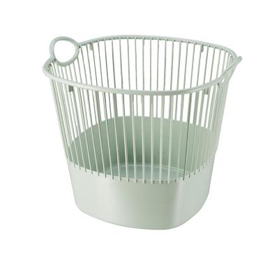 China High Quality Home Durable Using Various Decorative Laundry Basket With Cutout Handles for sale