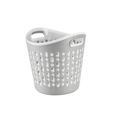 China Home Hot Selling Dirty Ware Clothes Hamper Plastic Laundry Basket for sale