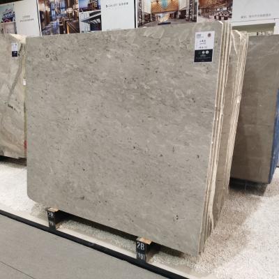 China Caso New Modern Gray Decor Stone Wall Slab Floor Tiles Chinese Marble Natural Popular Stone for sale