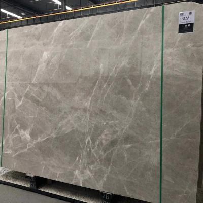 China Modern popular gray marble tile for home decor for sale