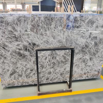 China Fox modern snow mountain silver chinese natural marble luxury stone for wall deocr popular project stone for sale