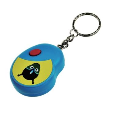 China Plastic Key Chain 6 Button DIY Sound Music Talking Gift Key Chain With Custom Sound And Logo for sale