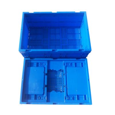 China Solid Box Hard Electric Plastic Fruit Box Crates Waterproof Hinged Collapsible Case for sale