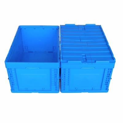 China Reusable Divided Divided Storage Box Container Solid Hard Box Folding Plastic Moving Shipping Boxes For Food And Vegetable zu verkaufen