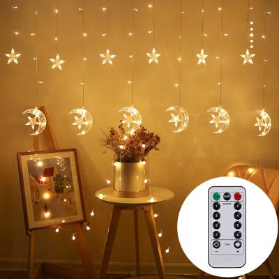 China Free Standing Eight Patterns Christmas Decoration Lights High Quality Heart Shape Warm White Christmas Lights For Outdoor for sale