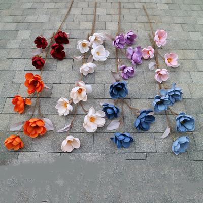 China European hotel high quality home decoration artificial flower wholesale price style yulan flower for sale