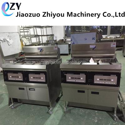 China Factory 2 Basket Industrial Deep Potato Price Automatic Electric Used Deep Fryer (whatsapp: 0086 15039114052) 26L+26L for sale