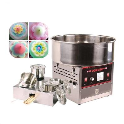 China Professional Automatic Fancy Candy Machine Snacks Factory Cotton Cotton Candy Floss Making Maker (whatsApp/wechat: 86 15639144594) for sale