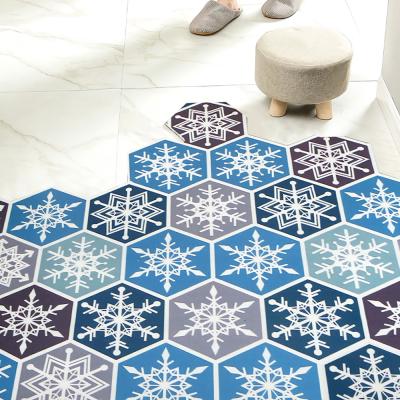 China Washable PVC Mat For Hardwood Floor Washable Non-slip Safety Leather for sale