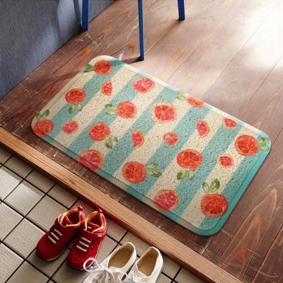 China Outdoor Roll Washable Waterproof Design Custom PVC Floor Mat Floor Mat for sale