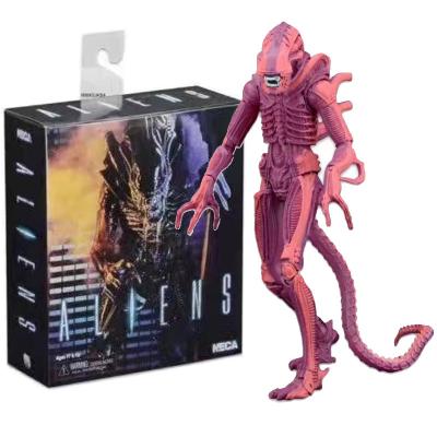 China Alien alien TOY NECA egg rose pink version MODELS Arcade game action number version of the common movable toy doll model for sale