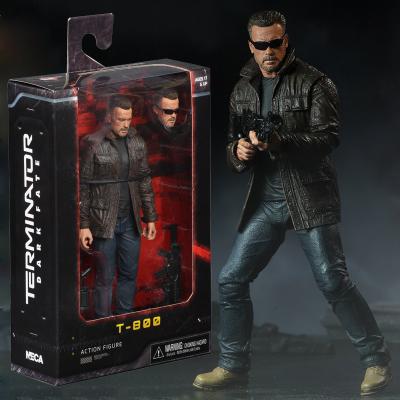 China The Terminator 2019 MODEL TOY The 6 dark hands of fate do t800 Skeleton Schwarzenegger Sarah connor 7 inch mobile model NECA for sale