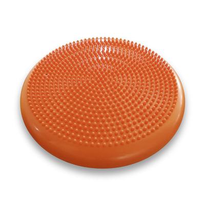 China Yoga Exercise K and B Yoga Sport Fitness Inflated Core Balance Disc Shimmy Cushion Balance Pad Board for sale