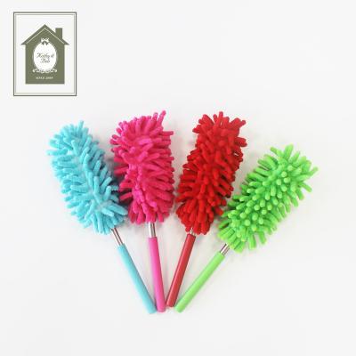 China Ablity Stretch Lint Cloth Chenille Microfiber Super Cleaning Telescopic Washable Cloth for sale