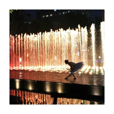 China Customization and One Stop Service Customized Water Playing Floor Fountain Water Fountain Interactive Outdoor Magic Fountain for sale