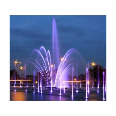 China Customization and a modern decorative control system music fountain water stop service China waterfall floor dry fountain for sale