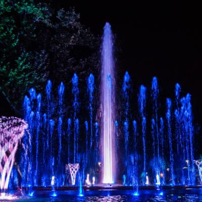 China Customization and Decorative One Stop Service Factory Price Swimming Pool Waterfall Fountains RGB Fountain Light for Swimming Pool for sale