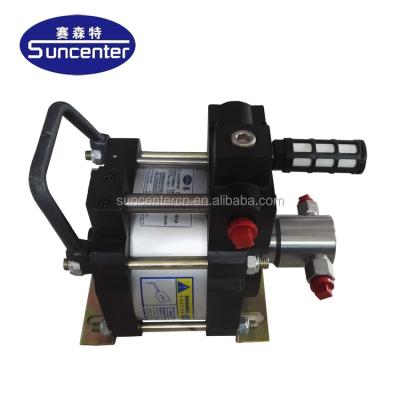 China Suncenter High Pressure Pneumatic Hydraulic Oil Test Pump 100 PSI-20000 PSI Oil Pump à venda