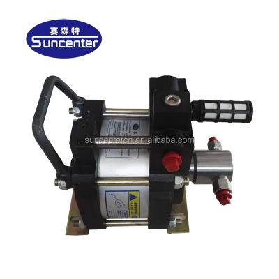 China Liquid / Petroleum / Chemical Suncenter High Pressure Pneumatic Liquid Pump 100 psi - 90000 PSI zu verkaufen