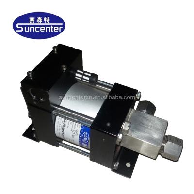 China Single Acting Corrosion Resistance Hydraulic Pressure Testing High Pressure Pneumatic Pump For Lifting for sale