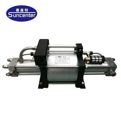 China High Flow High Pressure Suncenter 30 Mpa Double Acting Nitrogen Gas Booster Pump for sale