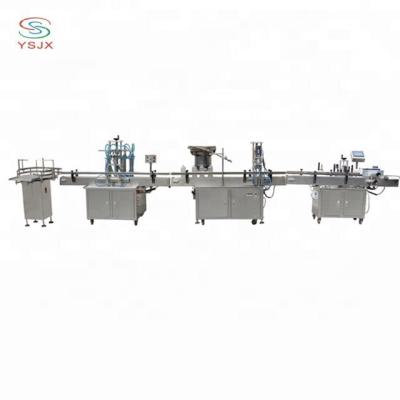 China Food Water Filling Machine Automatic Conveyor Concentrate Mango Juice Miniral Liquid Filling Machine for sale