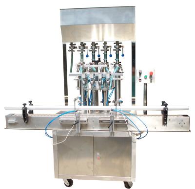 China APPAREL Automatic Six Heads Paste/Liquid Filling Machine For Production Line for sale