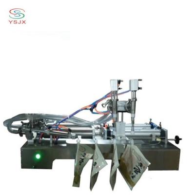 China Semi automatic small beverage doypack filling machine /yogurt pouch filling machine for sale