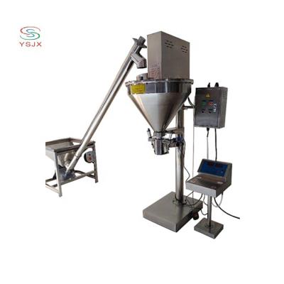 China Semi Automatic 1-10kg Powder Chemical Packing Machine With Conveyor / Chilies / Blanching Powder Packing Machine for sale