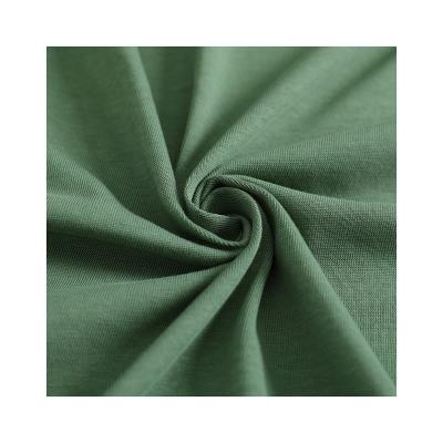 China Good Quality Antistatic Cotton Jersey Fabric Good Price For T Shirts Clothing Textile for sale