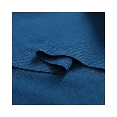 China Wholesale High Quality Breathable Cotton Polyest Rib Fabric Cotton Fabrics For Apparel Textile for sale