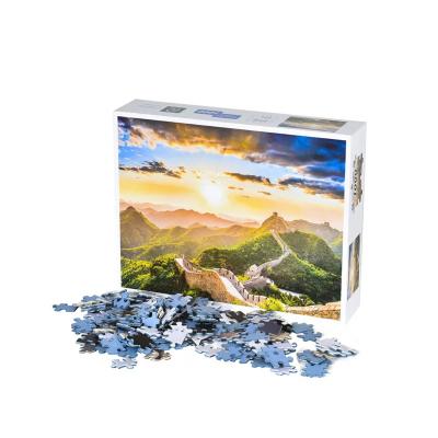 China Low Price Custom 1000 Agriculture 2021 Hot Sale 2000 Pieces Jigsaw Puzzles With Hard Box Packing for sale