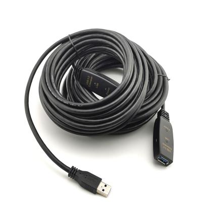 China Camera USB 3.0 SuperSpeed ​​Type A Male To Female Active Extension Cable 5 Meters/16.4 Feet for sale