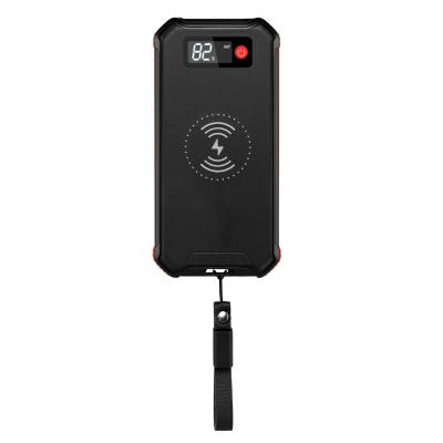 China PROMOTION Wireless Power Bank with Integrated Cable and Screen Display for sale