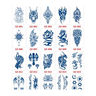 China Temporary Hot Selling Temporary Tattoo Sticker For Women Men Fashion Body Art Adults Waterproof Hand Tatoo Fake for sale