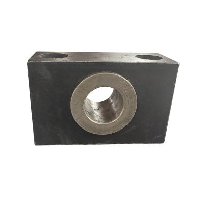 China Automation Equipment Low Price Worm Gear Support Bearing Seat Customized Steel Brass Durable Worm Gear Support Seat for sale