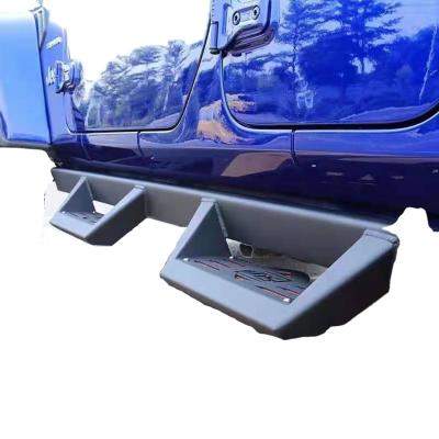 China Brief & New Color Attractive Price Steel Universal Side Step Single Type Pickup Truck Car Parallel Side Step for sale