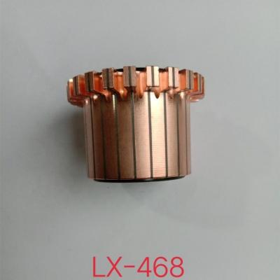 China Motor parts 23 bars spline type segmented motor commutator/collector/kollektor 33.2*13*34mm for sale