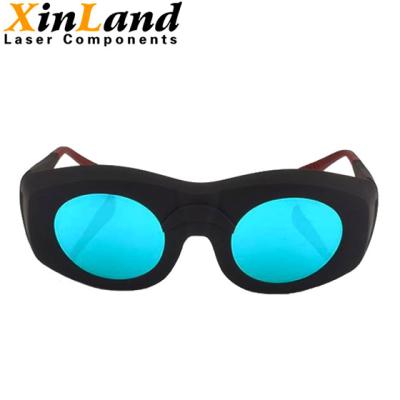 China 808nm 1064nm 2.0mm Blauwe de Veiligheidsbeschermende brillen van de Lenslaser voor IPL Lichte de Laser Lichte Glazen van Machineoperater Te koop